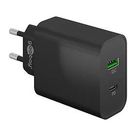 Goobay USB-laddare USB-C och USB PD QC 45W svart