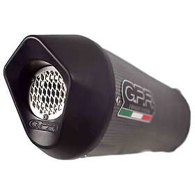 GPR Exhaust Systems Furore Evo4 Poppy Ktm Duke 790 17-20 Ref:e4.ktm.94.fp4 Homologated Oval Muffler Svart