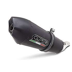 GPR Exhaust Systems Gpe Anniversary Titanium Mid Line System V-strom Dl 650 12-16 Euro 3 Homologated Muffler Svart