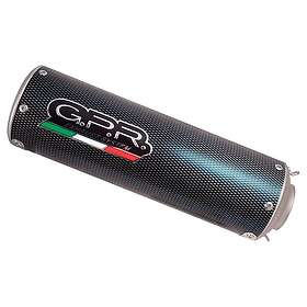 GPR Exhaust Systems M3 Poppy Kawasaki Z 400 18-22 Ref:e4.k.173.m3.pp Homologated Stainless Steel Slip On Muffler Silver