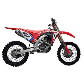 GPR Exhaust Systems Pentacross Inox Double Full Line System Crf 450 R 20 With Db Killer Fim Homologated Silver