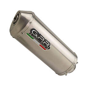 GPR Exhaust Systems Satinox Slip On Versys 650 06-14 Cat Homologated Muffler Silver
