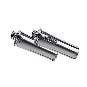 GPR Exhaust Systems Trioval Dual Slip On Cb 1100 Sf X-eleven 97-06 Homologated Muffler Silver