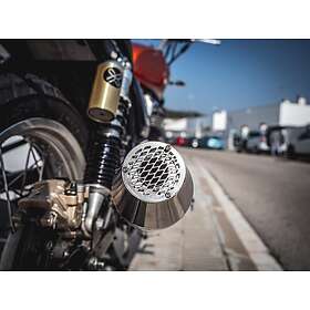GPR Exhaust Systems Ultracone Inox Cafè Racer Silencer Without Link Pipe K 1100 Lt 92-99 Homologated Silver