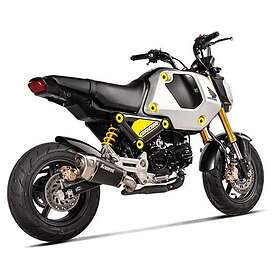 Akrapovic Honda Msx 125 Grom 21-22 Ref:s-h125so4-asztbl Titanium Slip On Muffler Silver
