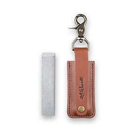 Roselli Sharpening stone in leather sheath, trigger snapp R913