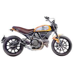 Leovince Lv-10 Ducati 15206b Stainless Steel Slip On Muffler Svart