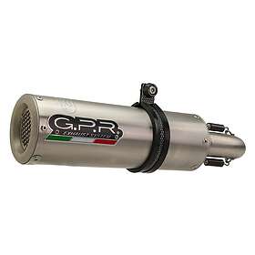 GPR Exhaust Gpr Exclusive M3 Inox Slip On Rsv4 09-14 Homologated Muffler Silver