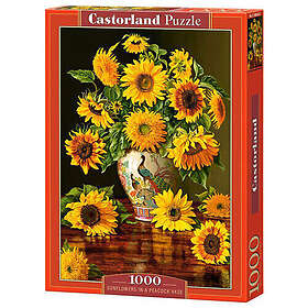 Castorland 1000 bitar Sunflowers in a Peacock Vase