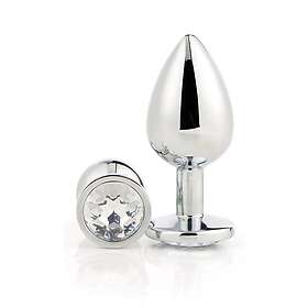 Gleaming Love Plug Silver, Medium