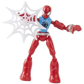 Marvel Spiderman Scarlet Figur Bend and Flex