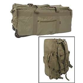 Mil-Tec Combat Duffel Bag with Wheels OD