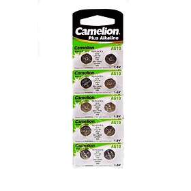 Camelion Knappcell Batterier AG10 / SR54 / LR54 10 pack
