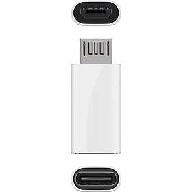 Goobay USB-Adapter USB-C till MicroUSB Vit