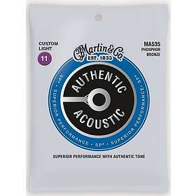 Acoustic C.F. Martin MA535 Authentic SP Custom Light (.011-.052) 92/8 Phosphor Bronze