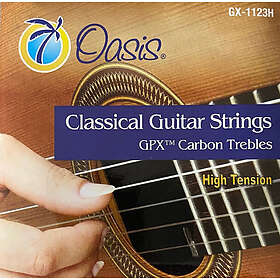 Oasis GX-1123H GPX+ Treble Set Hard Tension (endast 3 st strängar i detta set!)