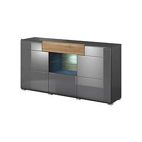 Toreno Sideboard 39x159 cm Antracit/Natur 24JKDW26