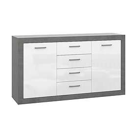 Tolovgrad Sideboard 41x153 cm Grey/Vit BCCK234-C272