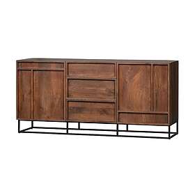 Forrestina Sideboard 160x44 cm Mangoträ/Beige 377161-N