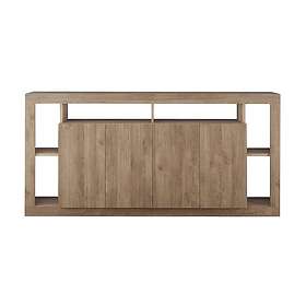 Asfordby Sideboard 42x210x102 cm Brun