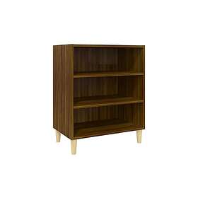 Skänk brun ek 57x35x70 cm spånskiva Brun 813190