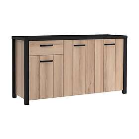 Konitsa Sideboard 52x160 cm Brown/Svart BLHK2311-C876