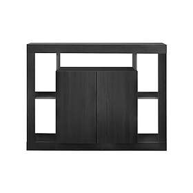 Asfordby Sideboard 42x134x102 cm Svart