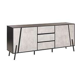 Rawcliffe Skänk 177x75 cm Grey/Svart 208597