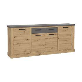 Trecante Sideboard 90x213 cm Brown/Grå DURK241-C818