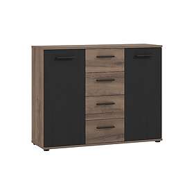 Sredets Sideboard 34x105 cm Brown/Svart TOKK233-N09