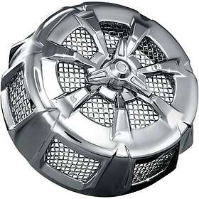 Kuryakyn Arlen Ness Stage Ii De Ni Street Sleeper Air Filter Dust Cover Silver