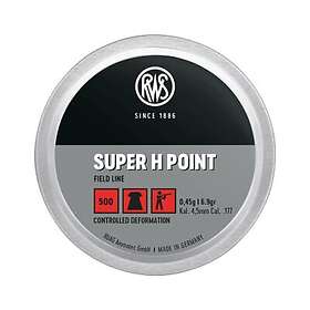 RWS Ammunition Super H-Point 4,5mm 0,54g 500st