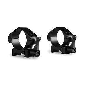 Hawke Sport Optics Stålringar QD 30mm för Weaver Låg, Höjd 4,5 mm
