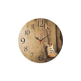 Dekorativ MDF Vegg-klokke 40 cm Flerfärgad 238HMA3119