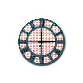 Diyadin Dekorklocka 50 cm Rund Flerfärgad 238HMA6239