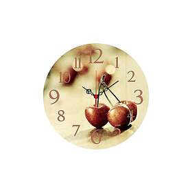 Dekorativ MDF Vegg-klokke 40 cm Flerfärgad 238HMA3148