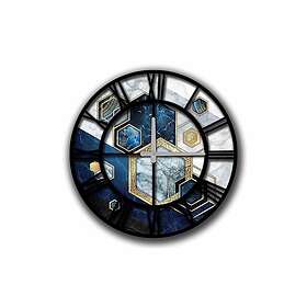 Diyadin Dekorklocka 50 cm Rund Flerfärgad 238HMA6276