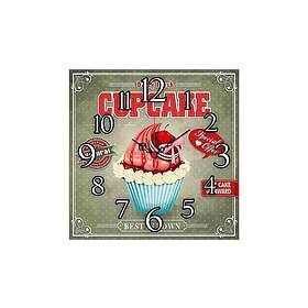 Diyadin Dekorklocka 40x40 cm Kitchen Flerfärgad 238HMA3173