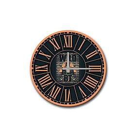 Diyadin Dekorklocka 50 cm Rund Flerfärgad 238HMA6251