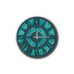 Diyadin Dekorklocka 50 cm Rund Flerfärgad 238HMA6311