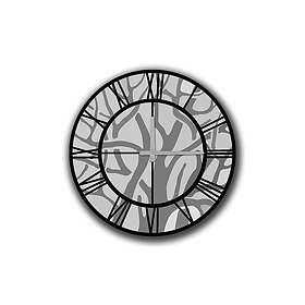 Diyadin Dekorklocka 50 cm Rund Flerfärgad 238HMA6271