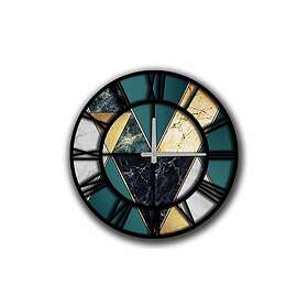 Diyadin Dekorklocka 50 cm Rund Flerfärgad 238HMA6293