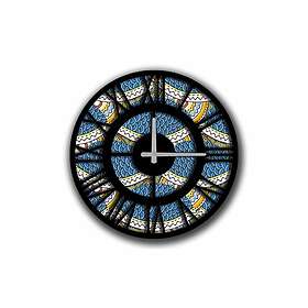 Diyadin Dekorklocka 50 cm Rund Flerfärgad 238HMA6295