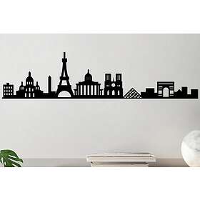 Paris Skyline Väggdekor Svart 575TNL1116