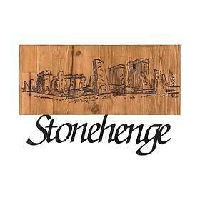 Stonehenge Väggdekor Sort/Valnöt 279ENZ1813
