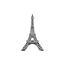 Dekorativ Väggdekor 44x70 cm Svart 826PIR2116