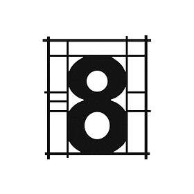 Eight Väggdekor Svart 279ENZ1327