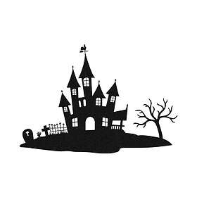 Halloween 1 Väggdekor Svart 939ENZ1102