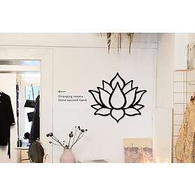 Lotus Flower 1 Väggdekor Svart 279ENZ1107