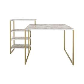 Andifli Skrivebord 60x76,8x133 cm med oppbevaring Guld 322RTC1307